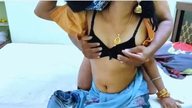 Sex Babhi Sadi Hd - Desi sex with beautiful bhabhi in blue saree - Indian xxx videos