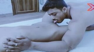 Handsome desi callboy licking hot pussy