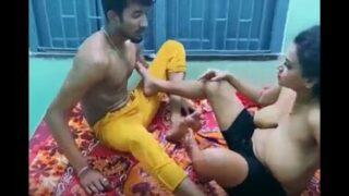 Village boy fucking sexy Bangla woman